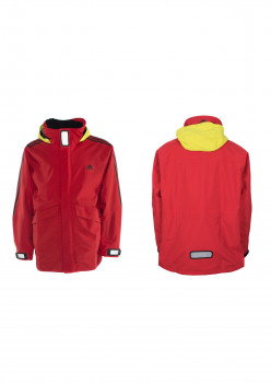 Куртка 2 слоя унисекс удлиненная красная ADIDAS