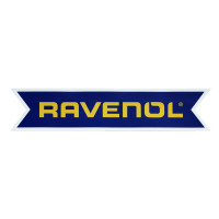 Наклейка RAVENOL цвет.желтый/синий с обводкой 300х61 мм