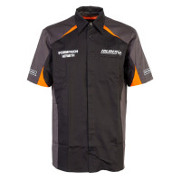 Рубашка черная мужская RAVENOL Hilmer Motorsport