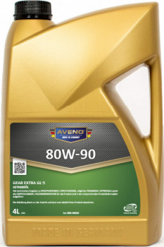 Трансмиссионное масло AVENO Gear Extra 80W-90 GL-5