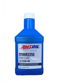 Трансмиссионное масло AMSOIL Synthetic Marine Gear Lube 75W/80W-90