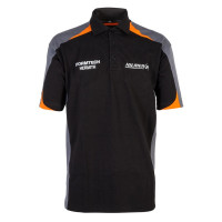 Рубашка-поло черная мужская RAVENOL Hilmer Motorsport