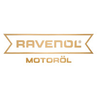 Наклейка RAVENOL Motoroel золотая плоттер трафарет 250x75 мм