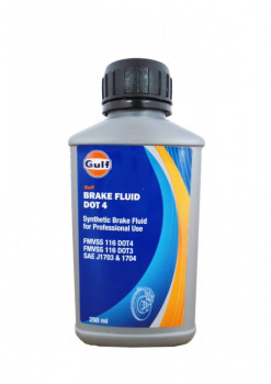 Тормозная жидкость GULF Brake Fluid DOT 4
