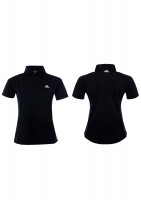 Рубашка-поло женская черная (100% полиэстер) ADIDAS