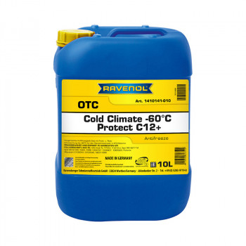 Антифриз RAVENOL OTC COLD CLIMATE Protect C12+ Premix -60C (готовый)
