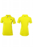 Рубашка-поло женская желтая (100% полиэстер) ADIDAS