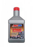 Мотоциклетное масло AMSOIL Synthetic V-Twin Motorcycle Oil 20W-40