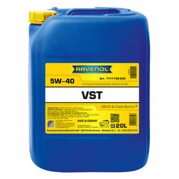 Моторное масло RAVENOL VST 5W-40