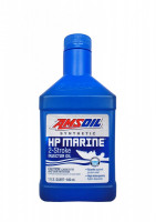 Моторное масло для 2Т лодочных моторов AMSOIL HP Marine Synthetic 2-Stroke Oil