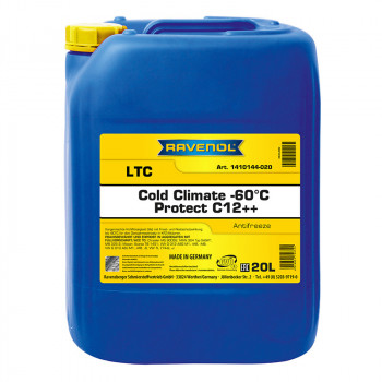 Антифриз RAVENOL LTC Protect C12++ COLD CLIMATE Premix -60C (готовый)