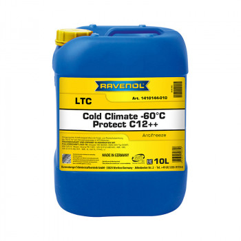 Антифриз RAVENOL LTC Protect C12++ COLD CLIMATE Premix -60C (готовый)