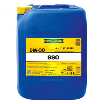 Моторное масло RAVENOL SSO 0W-30
